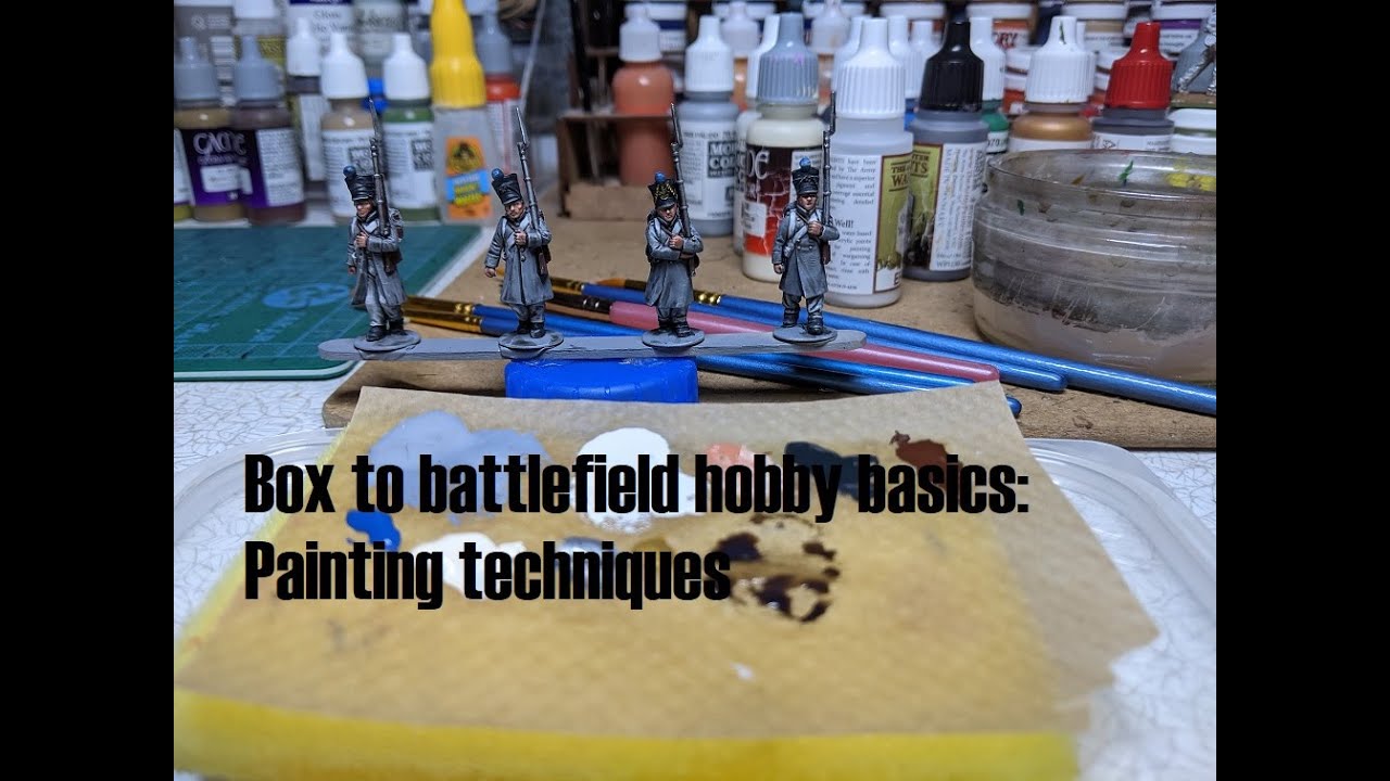 Box to battlefield hobby basics: Painting techniques