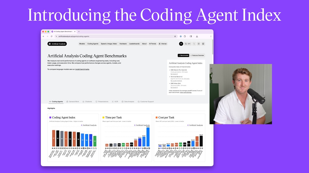 Introducing the Artificial Analysis Coding Agent Index (product walkthrough)