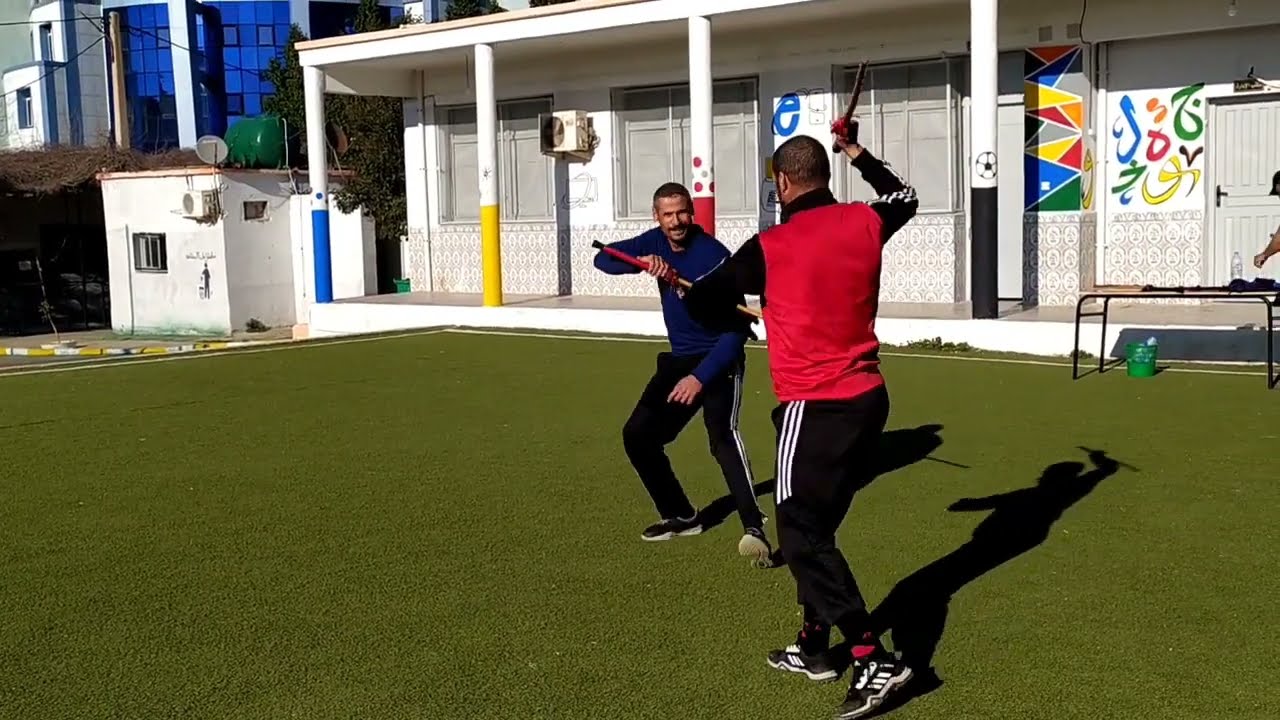 العصا التقليدية مع الشيخ الجيلالي ڨندوز الشيخ عبدالقادر الخرفي حفظه الله Algérien Combat Stick 🦾🦾🦾