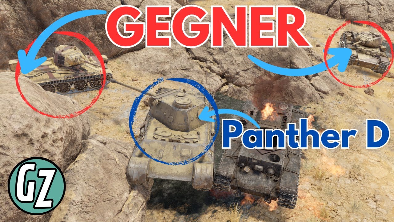 Der Panther D rockt das Schlachtfeld!!... - Zwei Schöne Runden - War Thunder