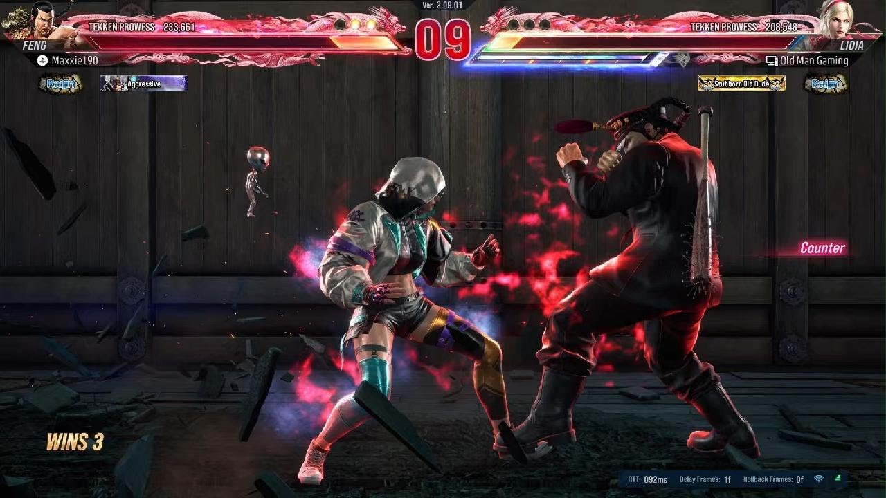 TEKKEN8 Feng vs Lidia