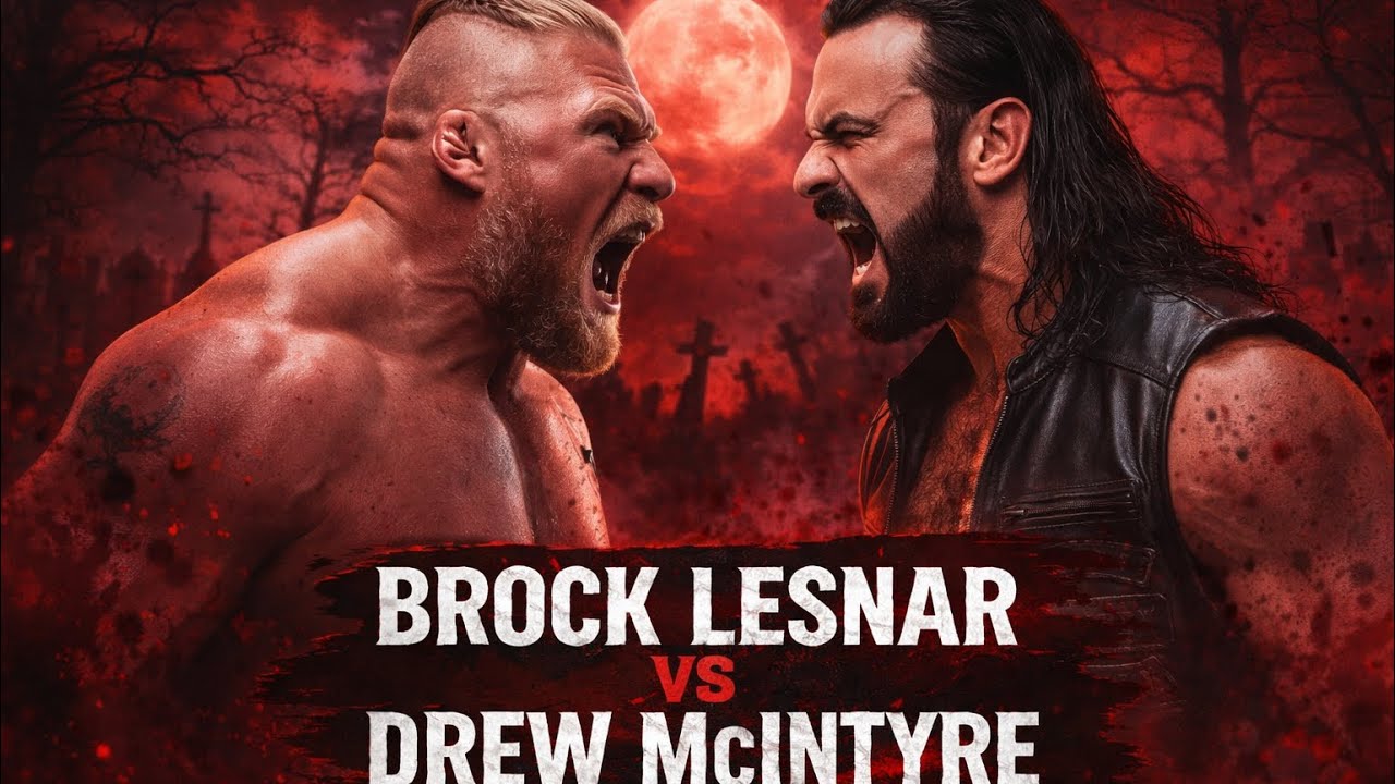 DREW MCYNTYRE VS BROCK LESNAR WWE UNDISPUTED CHAMPIONSHIP MATCH FULL HD 4K!!! SMACDOWN HIGHLIGHTS!!