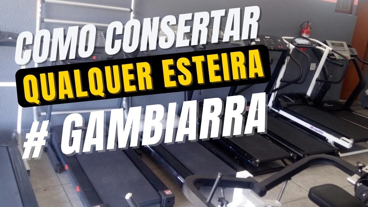 Como consertar esteira