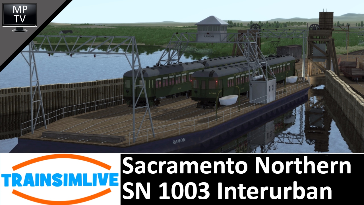 Train Simulator - Sacramento Northern, SN 1003 Interurban