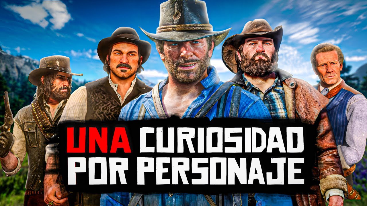 1 CURIOSIDAD por Cada Personaje Principal de RDR2!