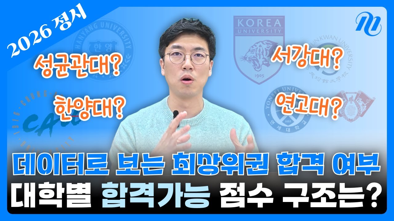 🌟실제 합격자 데이터로 본 합격 커트라인의 기준
