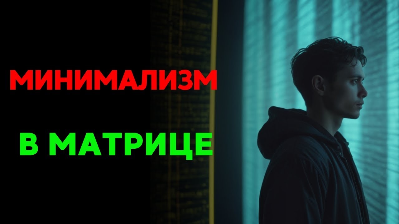 МИНИМАЛИЗМ В МАТРИЦЕ #минимализм #матрица #энергия #психология #мотивация #саморазвитие #философия