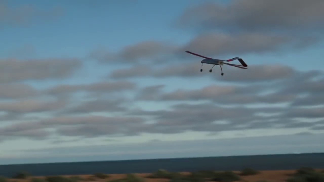 S12 DW Hobby 2.0M Balsa RQ 7 Shadow