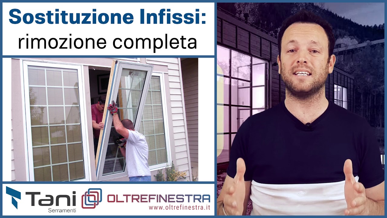 sostituzione vecchi infissi : qual'è il metodo migliore?