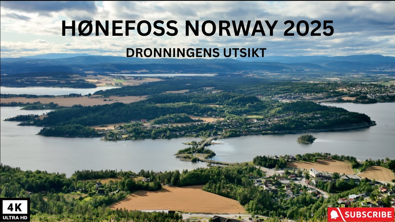 Discover the Hidden Gem of H&oslash;nefoss NORWAY near OSLO in 4K!