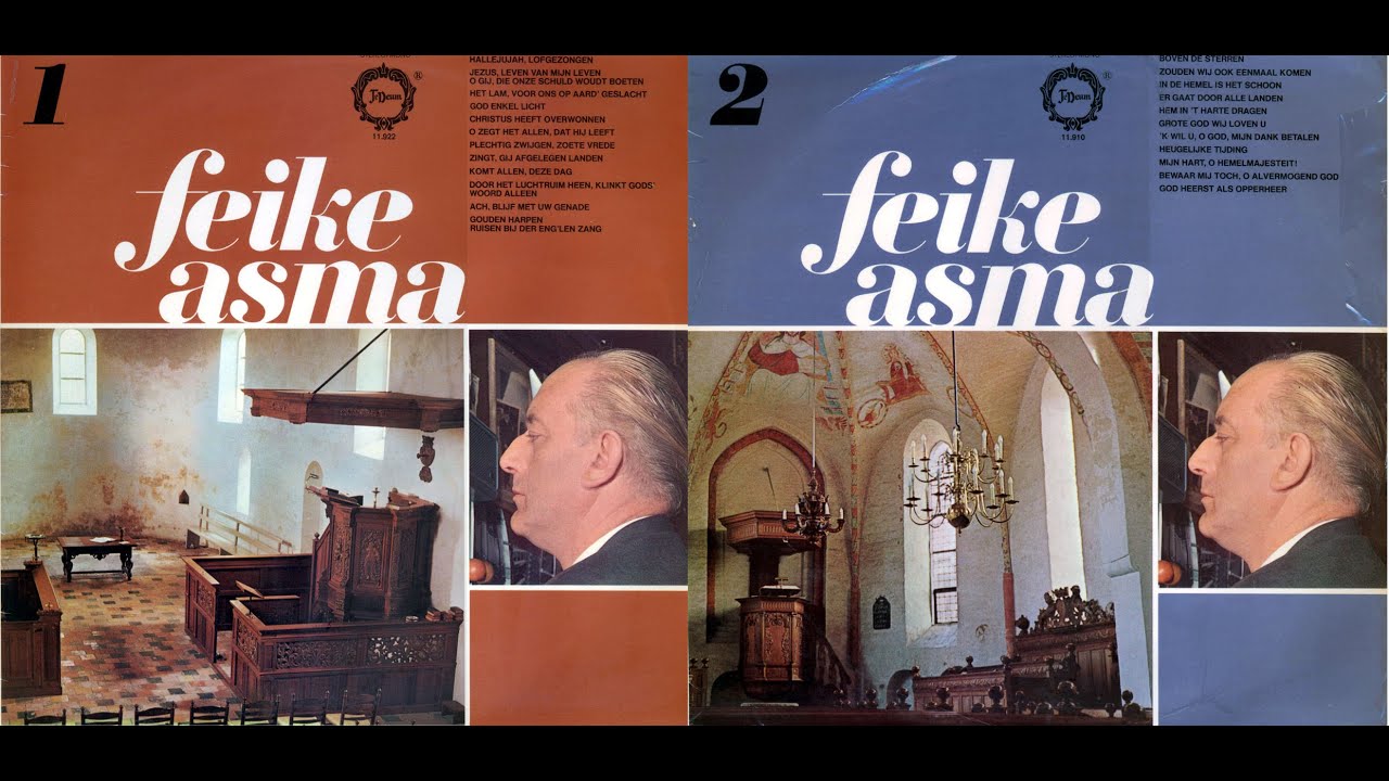Feike Asma speelt koraalbew. 1 & 2  (Evang. Lutherse Kerk te Den Haag) Historische opnamen 1957-1959