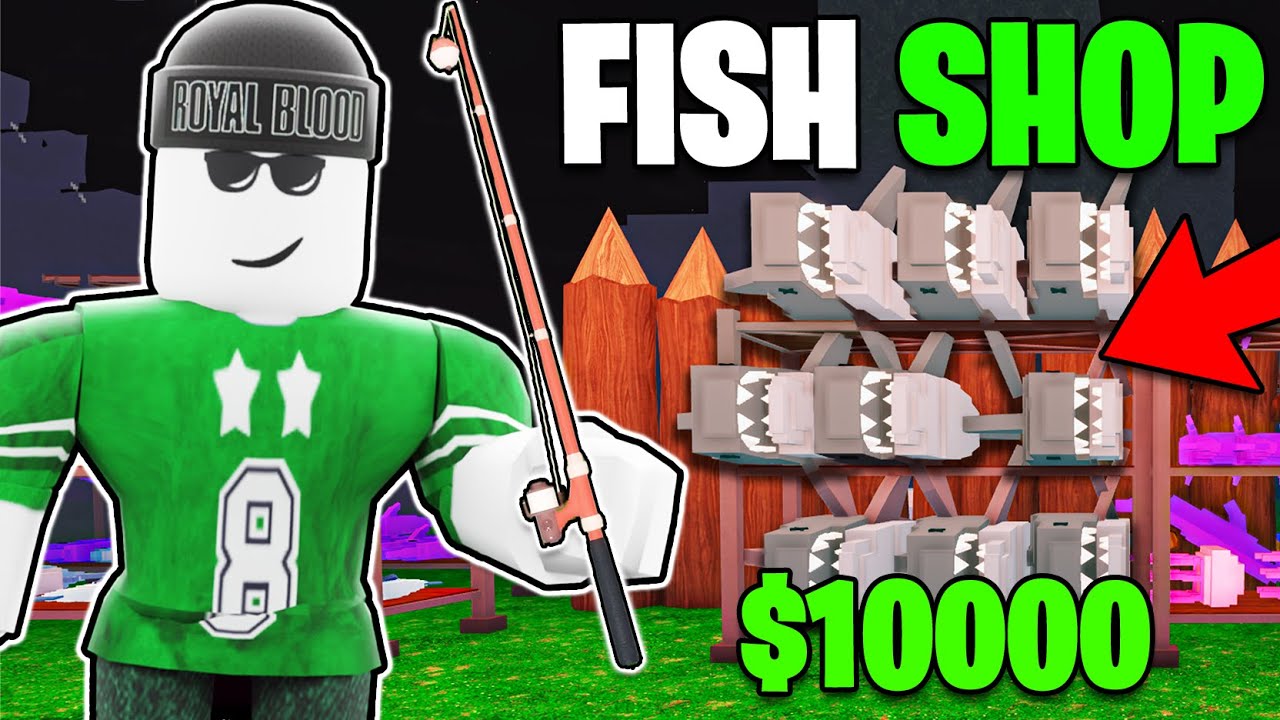 I Opened My OWN FISHING SHOP In 99 Nights In The Forest!