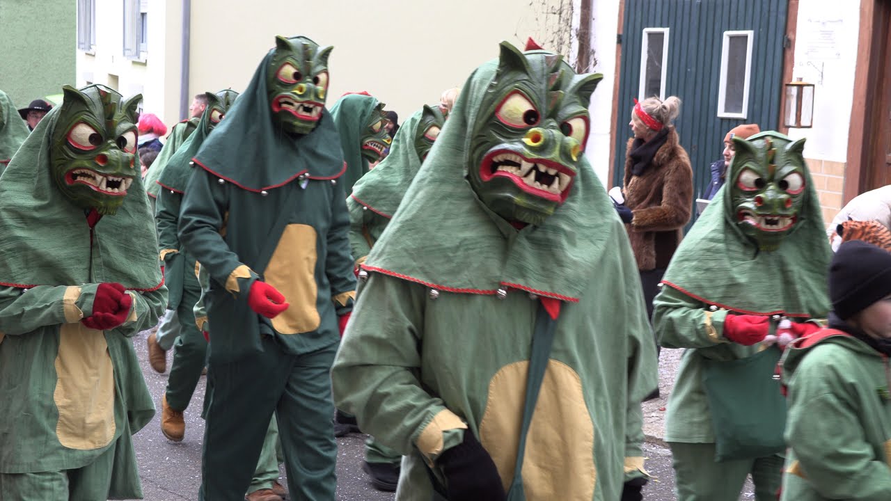 Fasnet, Umzug in Pfullendorf Teil 2, Rosenmontag