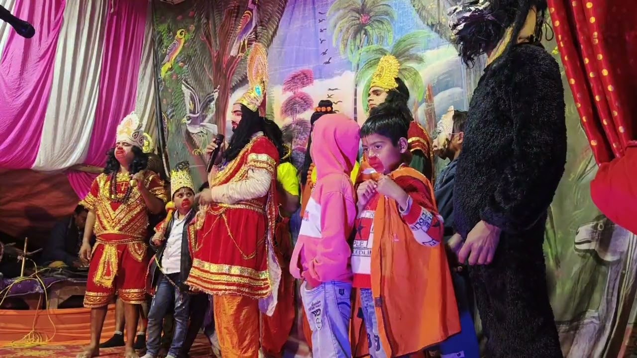 #video || Ram aur vibhishan milaap || Rasulpur bajarang Ramleela samiti || #ram #ramadan 
