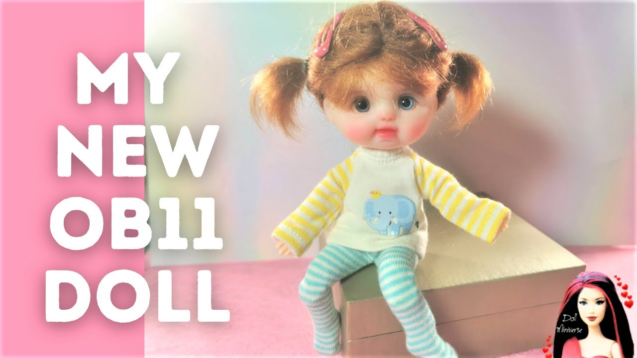 My NEW Cute OB11 Artist Doll Intro. Obitsu Collectable BJD opening/unboxing and review with Outfit