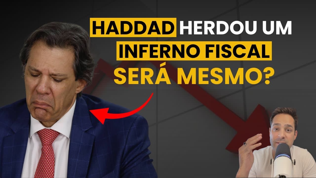 LULA HERDOU UM INFERNO FISCAL NA ECONOMIA? PELO CONTRÁRIO. EXPLICO TUDO NO VÍDEO. 