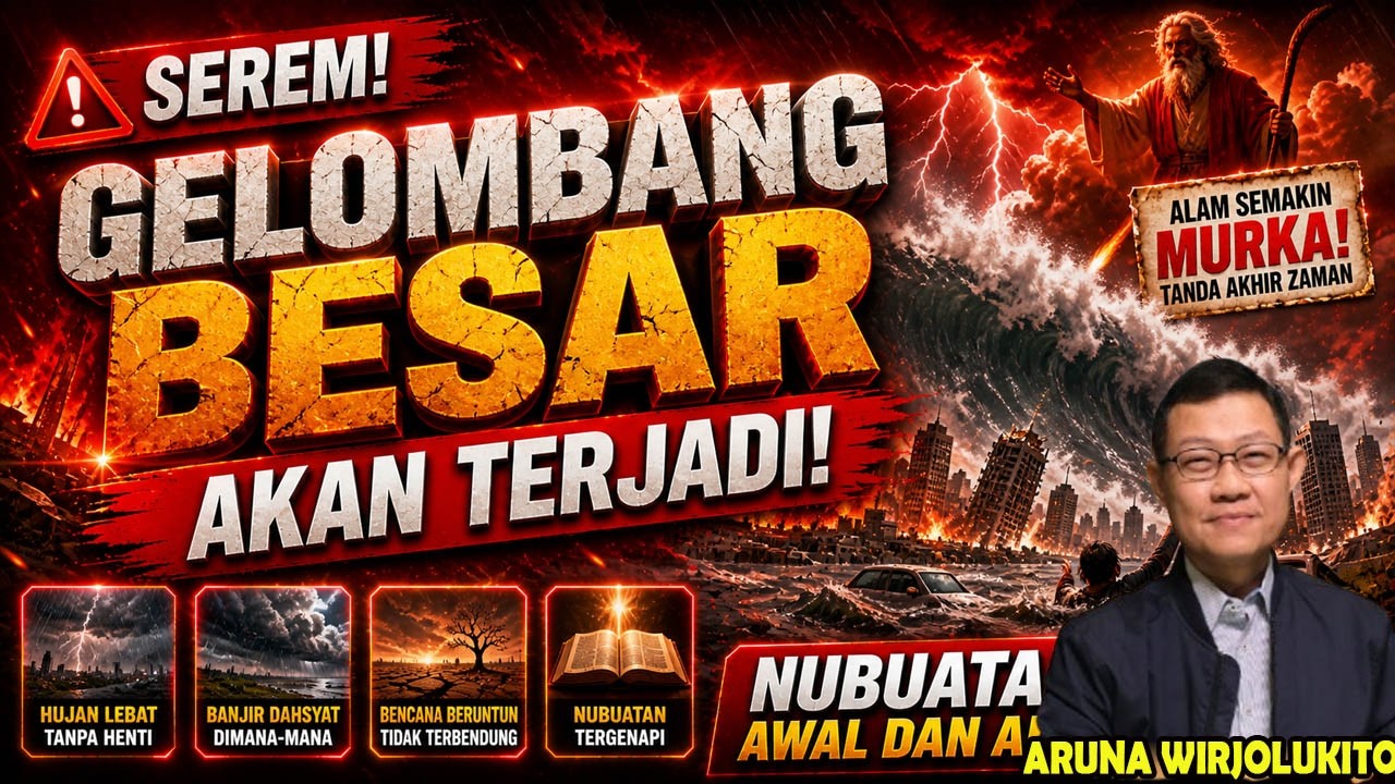 SEREM - GELOMBANG BESAR AKAN TERJADI - NUBUATAN HUJAN AWAL DAN AKHIR ZAMAN
