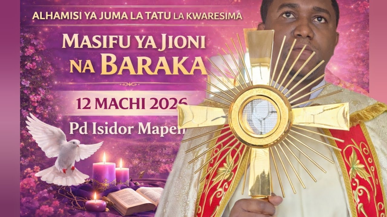 🔴 LIVE | Masifu ya Jioni na Baraka ya Sakramenti Kuu | Alhamisi ya Juma la Tatu la Kwaresima |
