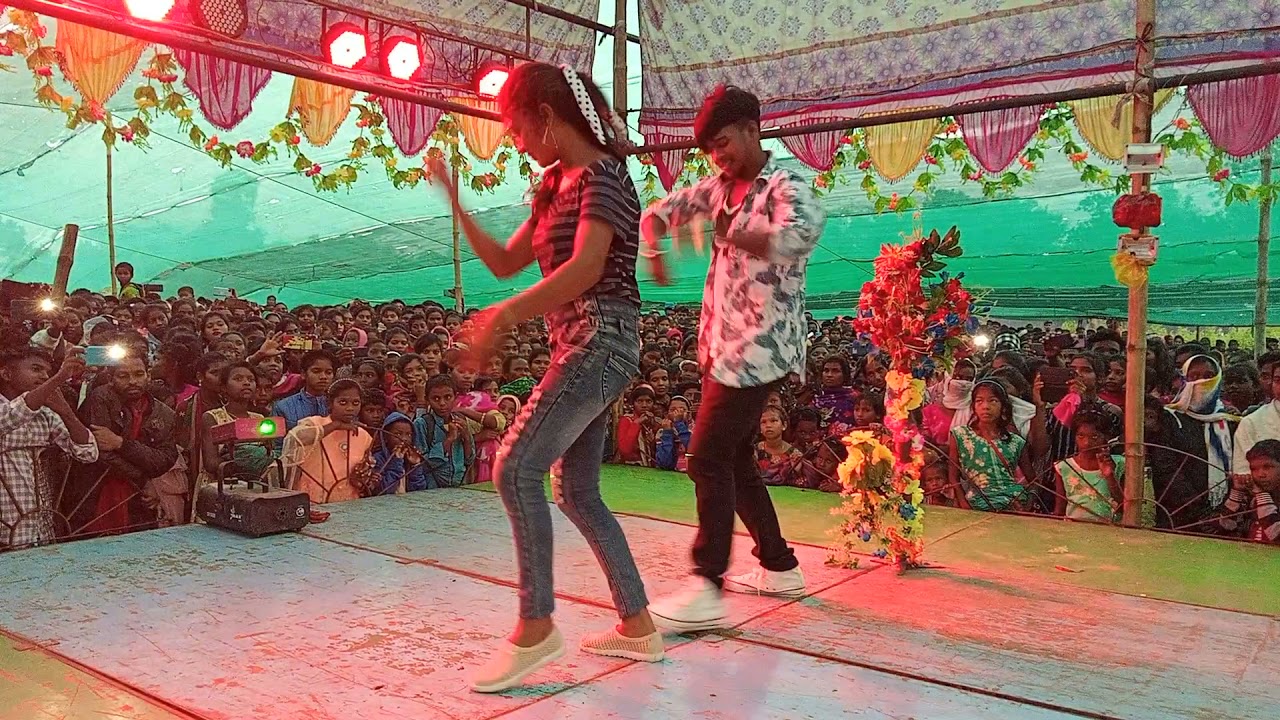 Rakesh Hansda & sefali hembram ka superhit stage dance///