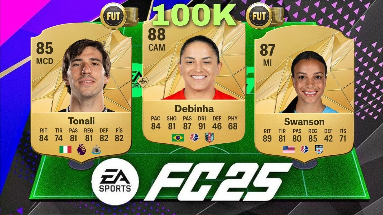 MEJOR PLANTILLA 100K FC25 I ROTÍSIMA