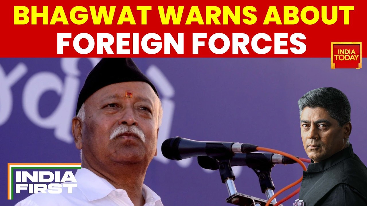 RSS Chief Mohan Bhagwat Speaks On Regime Change Remark Row | PM Modi's Unity Message | Dussehra