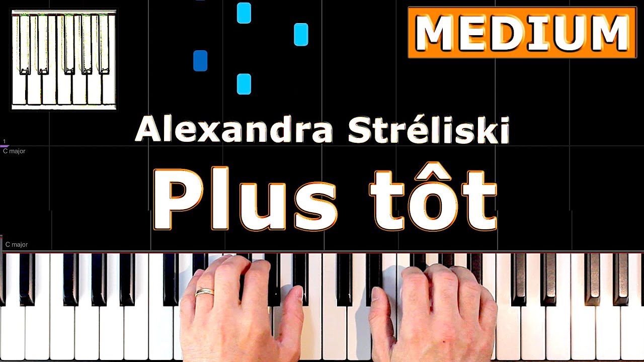 Alexandra Stréliski - Plus tôt - Piano Tutorial