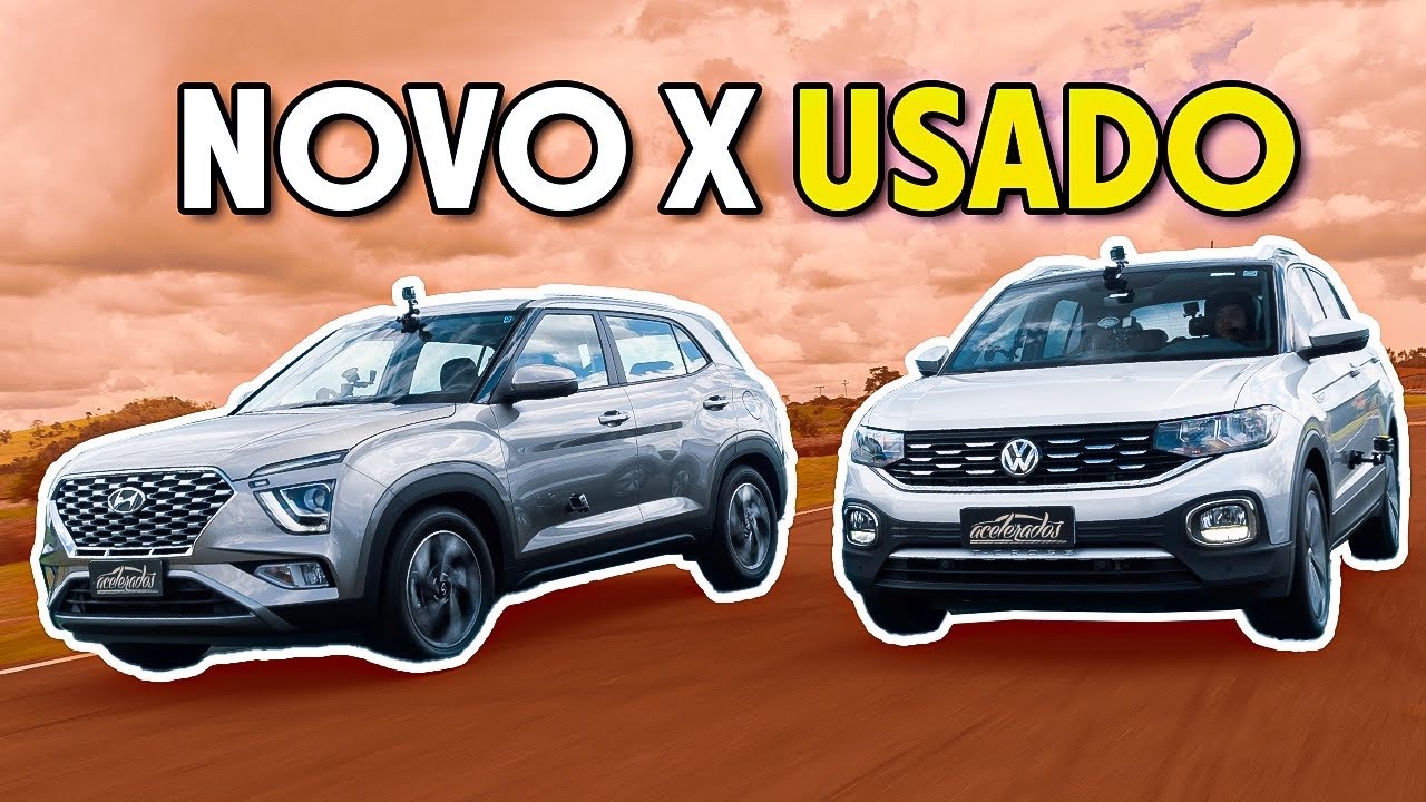 Creta 1.0 0km ou T-Cross 1.4 usado: qual vale mais a pena? Descubra no Compara Acelerados #14