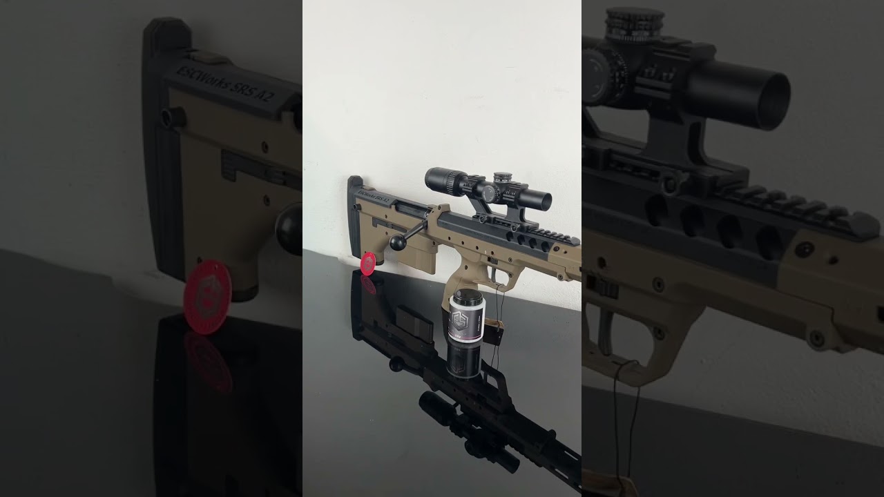 Srs A2 sport tan AMAZING SNIPER RIFLE 😍😍😍