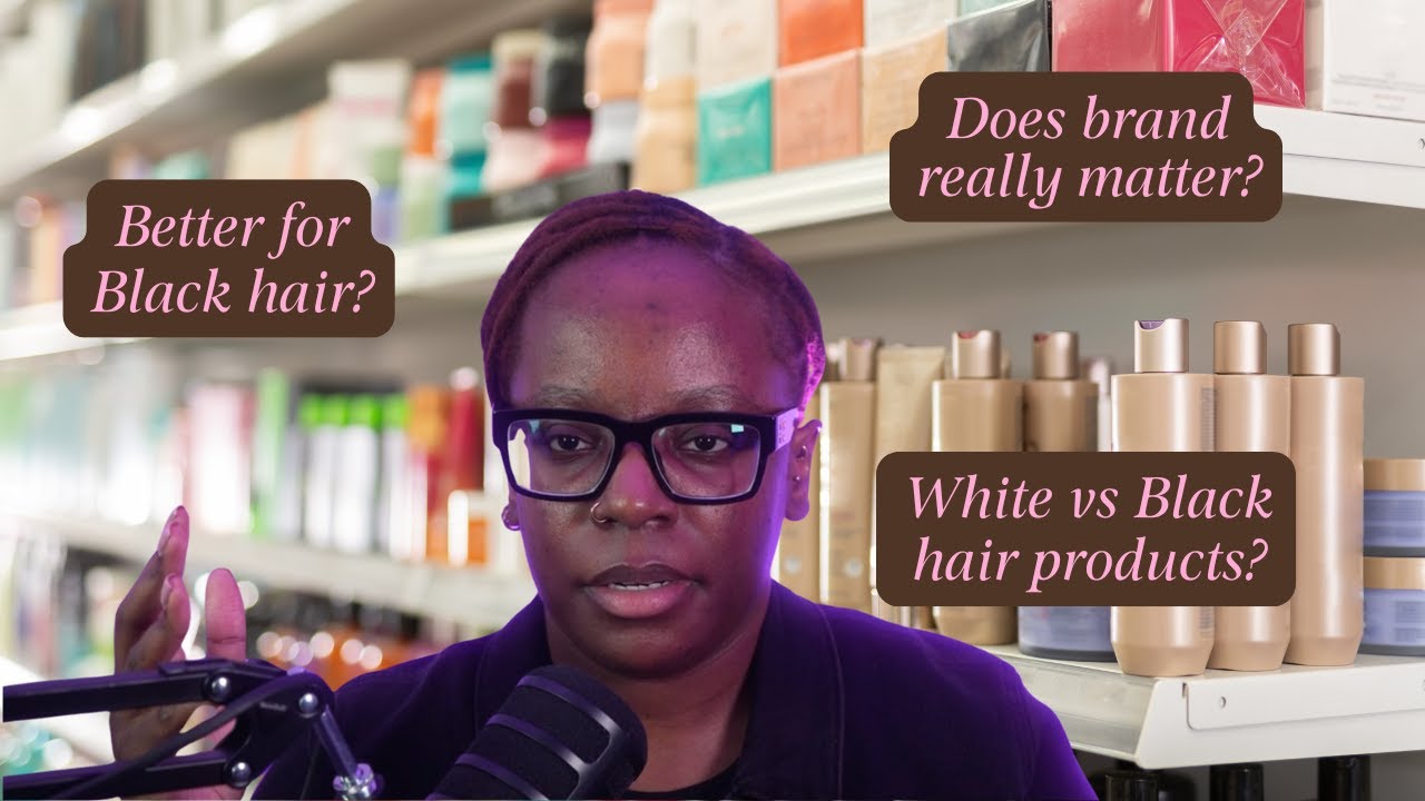Are White Hair Products Really Better for Black Hair? | Trichologist Reacts