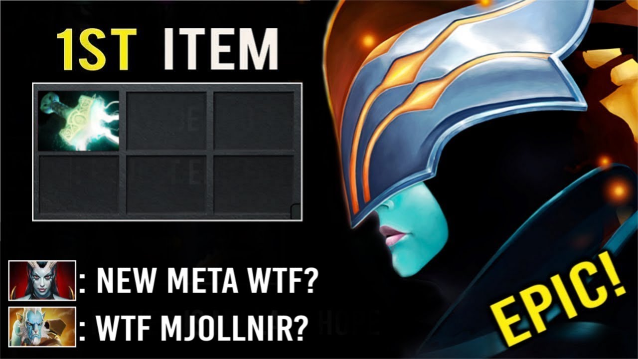 NEW META 7.32 First Item Mjollnir PA Crazy Fast + Lifesteal Rework vs PL Most Imba Hero WTF Dota 2