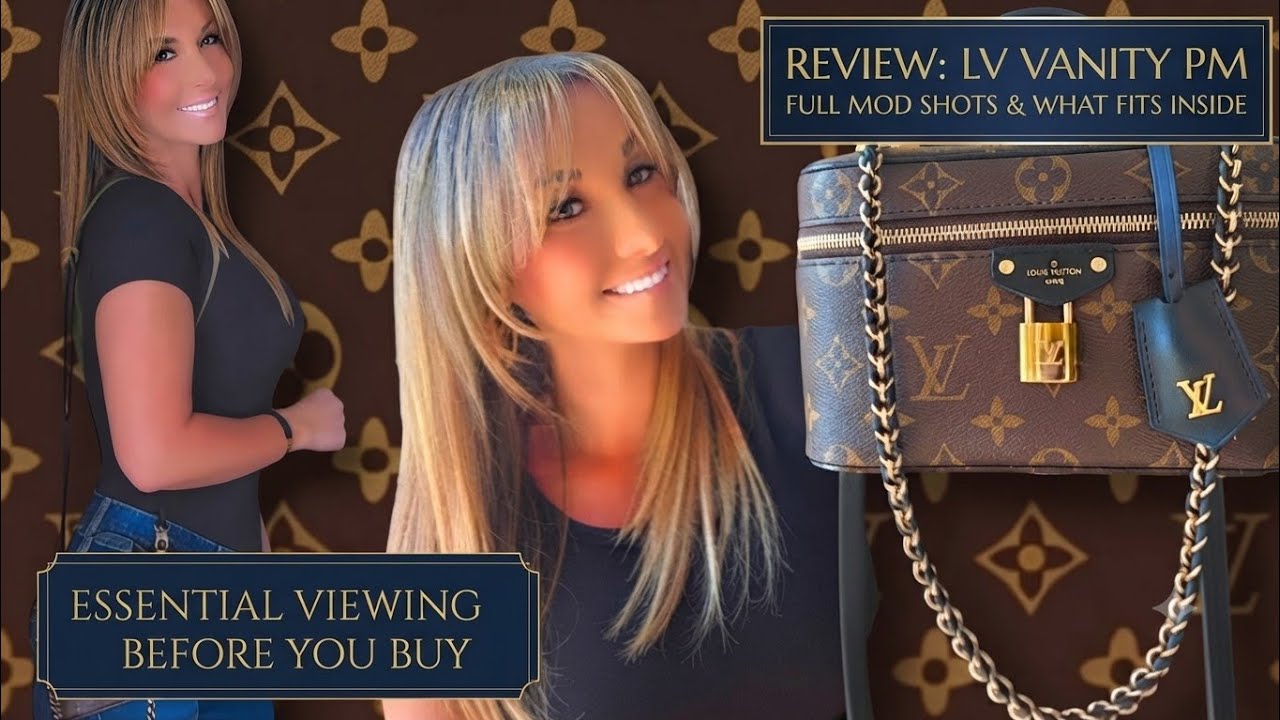 Louis Vuitton NEW Vanity Pouch: See What Fits/Mod Shots