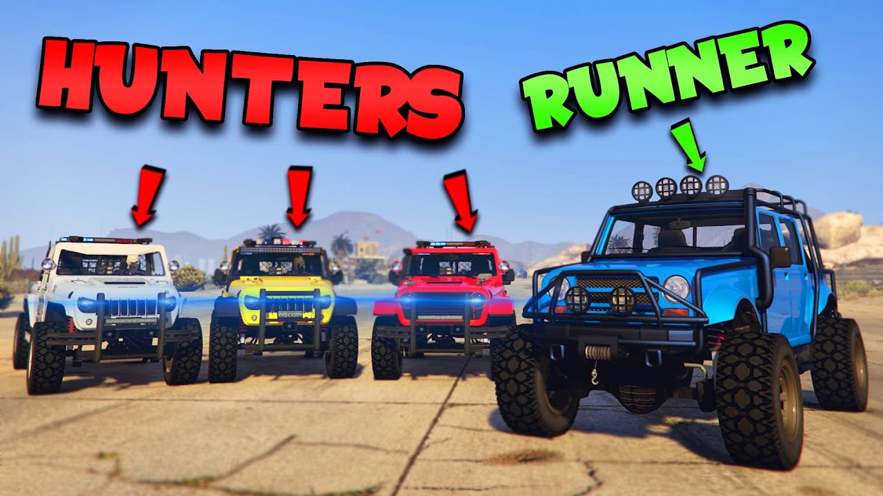Mesa VS Police Terminus! | GTA Online Manhunt