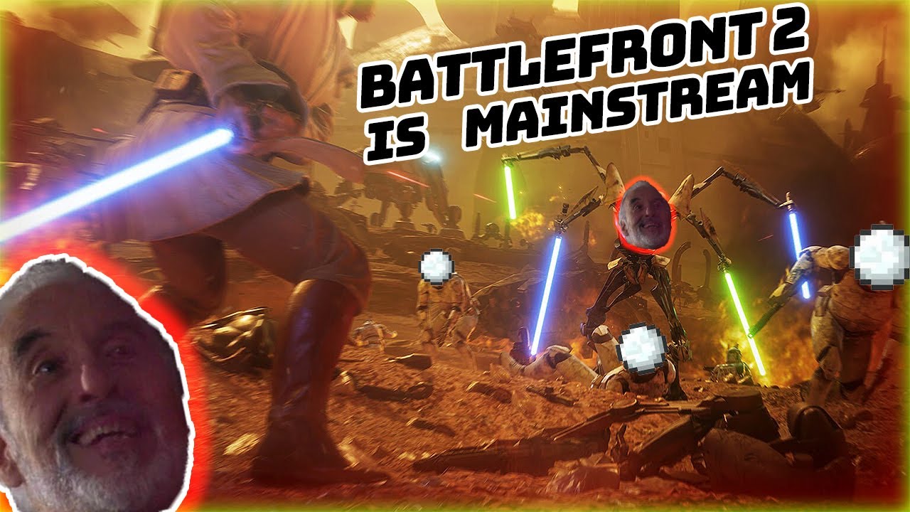 Battlefront 2 is Mainstream and 1v1's are IMPOSSIBLE