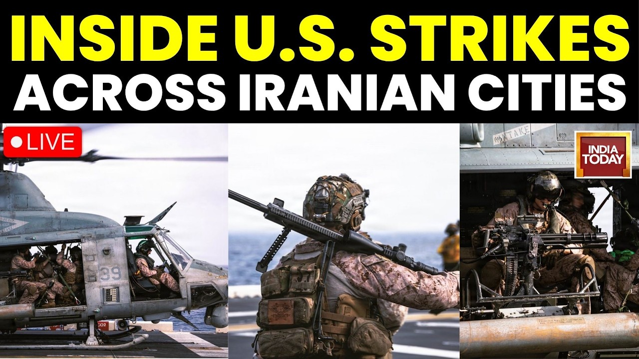 US Strikes Iran News LIVE: Explosions Rock Southern Iran as Trump Orders Retaliation | India Today