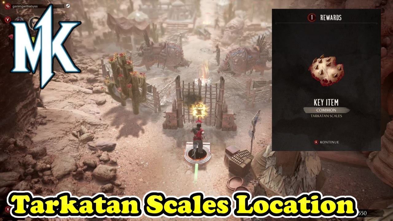 Tarkatan Scales Location in Tarkatan Colony Mortal Kombat 1 Invasions Season 5