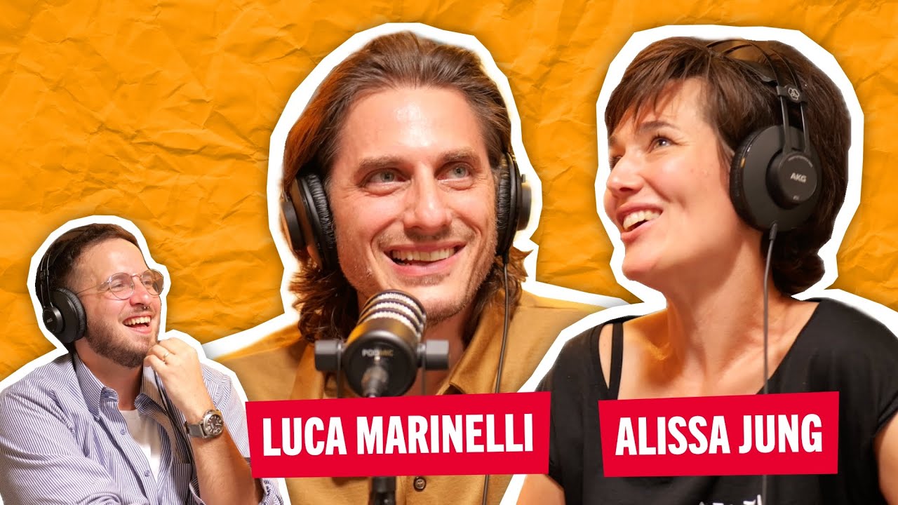 LUCA MARINELLI e ALISSA JUNG, coppia nella vita e sul set