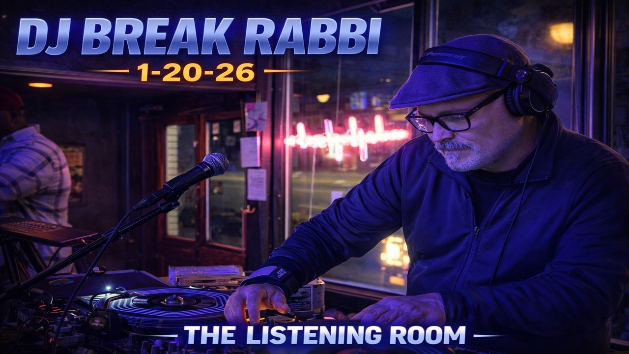 DJ Break Rabbi Pulls Up to The Listening Room