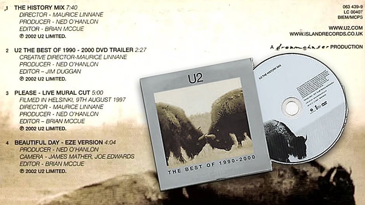 U2 HISTORY MIX