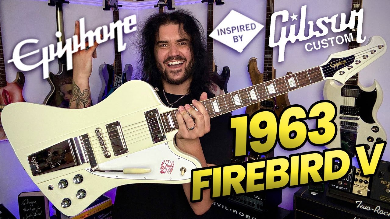 The Epiphone Inspired By Gibson Custom 1963 Firebird V Is A GORGEOUS Thing!