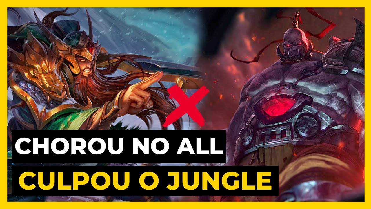 PEGOU TANK E FOI DELETADO O JOGO TODO | [TRYNDAMERE X SION] | League of Legends
