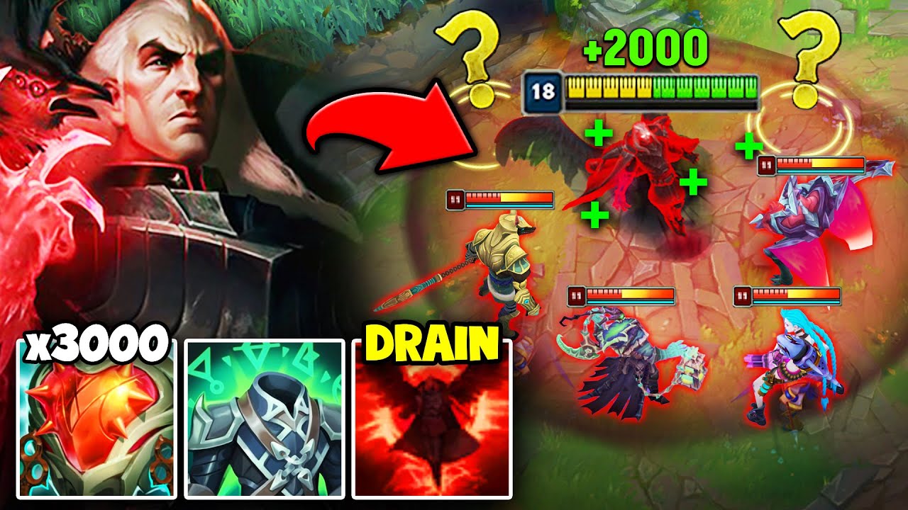 Swain, but I can tank your ENTIRE team for Minutes... (IMMORTAL SWAIN BUILD)