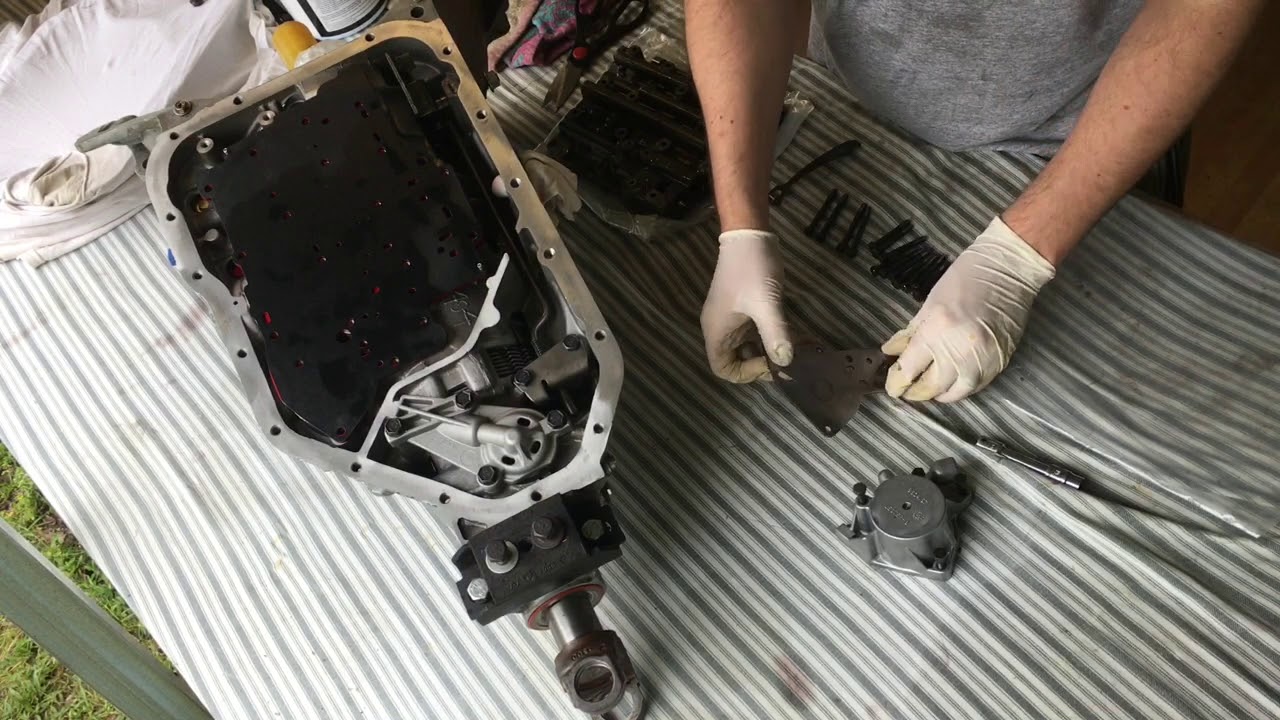 2004R  TCI Manual Valve Body Install