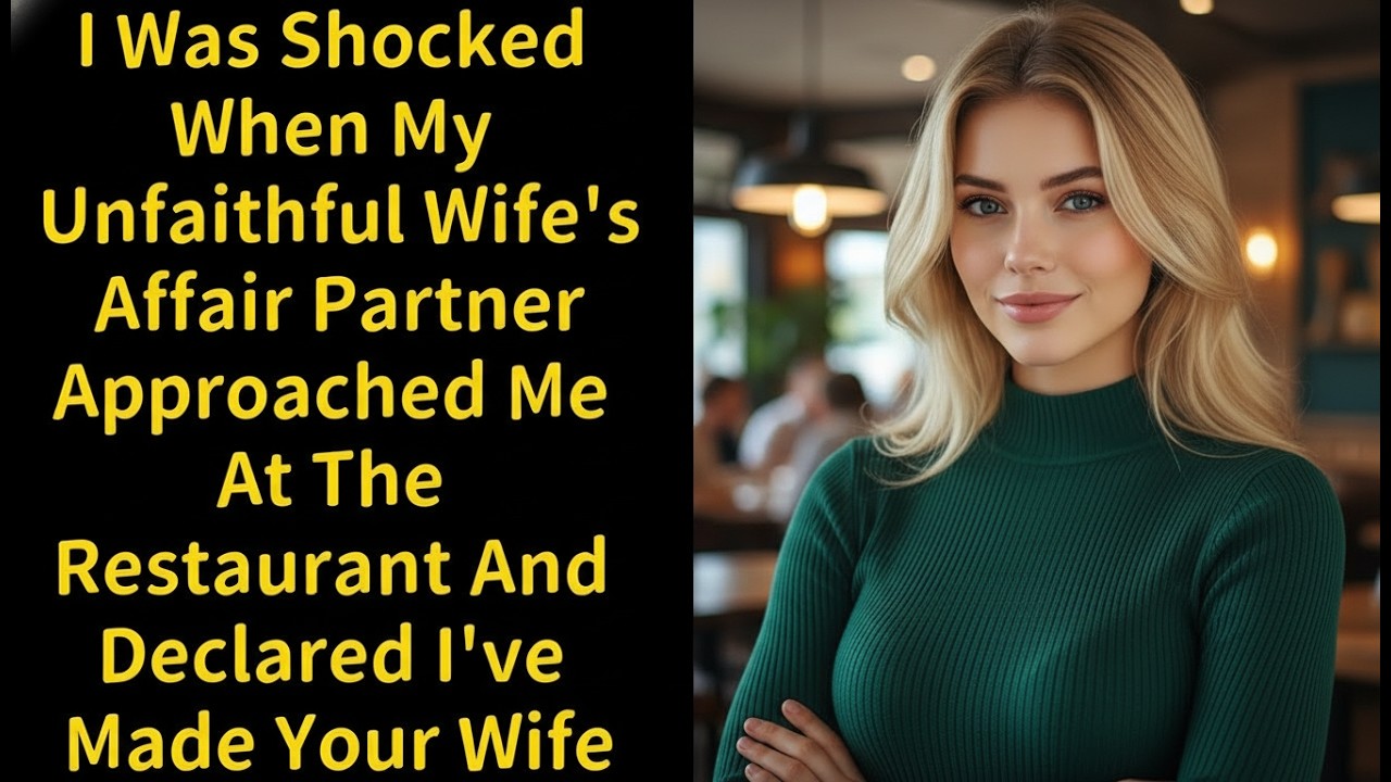 He Bragged About My Wife at the Restaurant — Then I Asked One Question