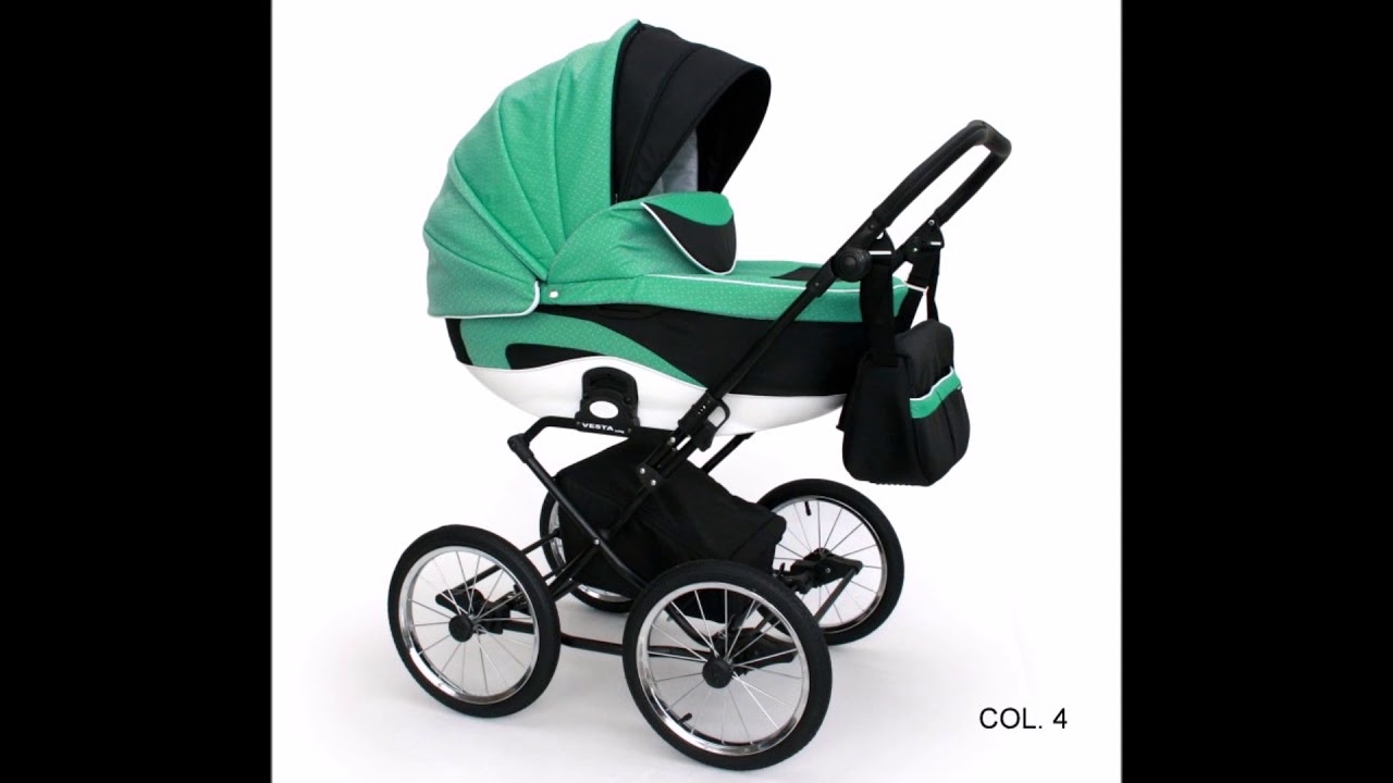 Retro kinderwagen Vesta Swing