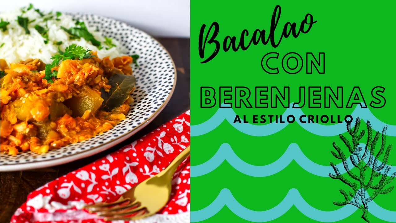 Bacalao con Berenjenas al Estilo Criollo! Brenda se fue de viaje a PR y me tocó cocinar a mi 🤷 👨🏻‍🍳