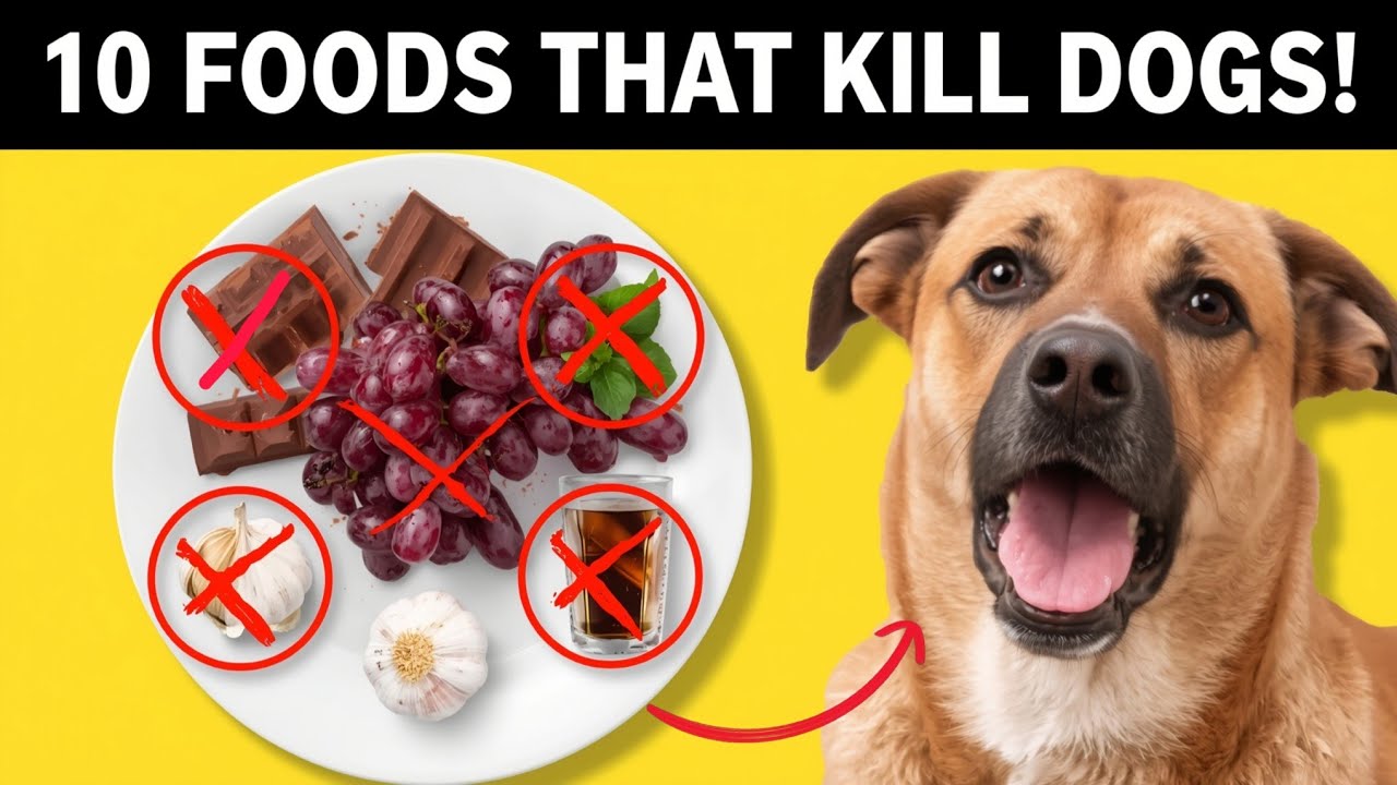 Never Feed Your Dog These 10 Dangerous Human Foods