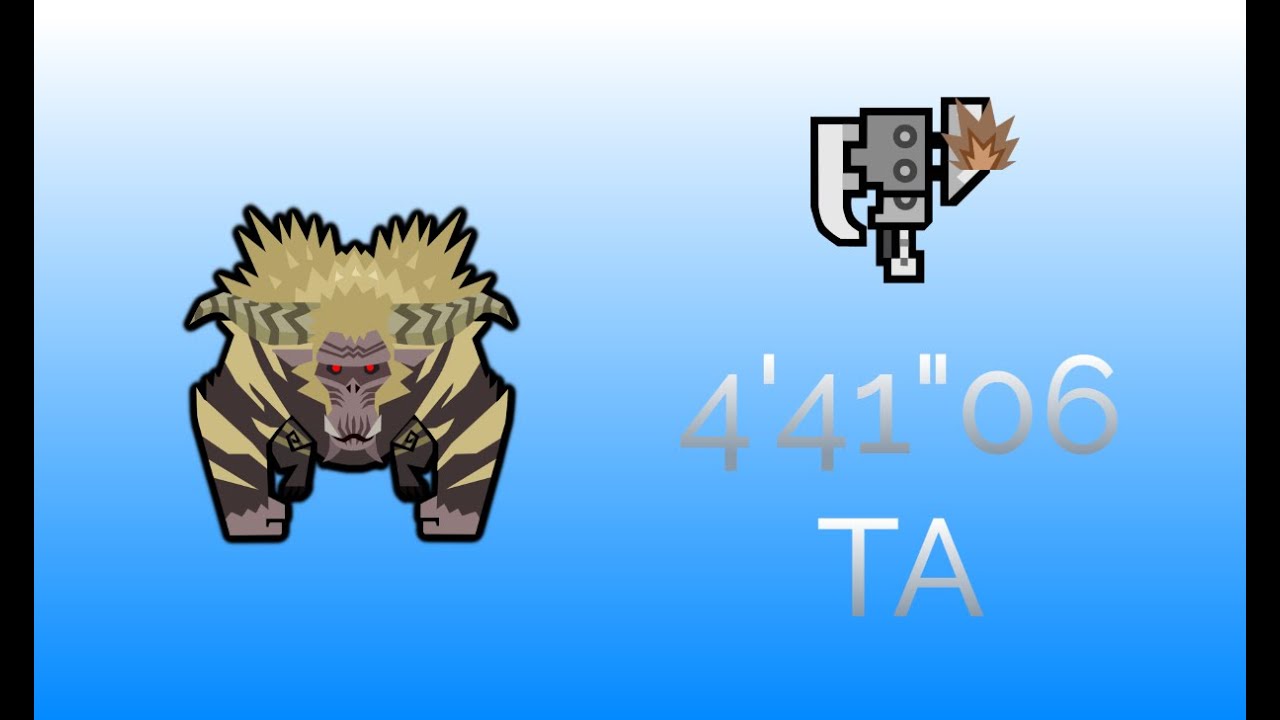 MHW: IB [PC] - Furious Rajang Switch Axe Solo - 4'41