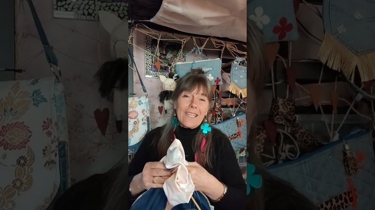 340) La borsa zaino più semplice del mondo, con un vecchio jeans