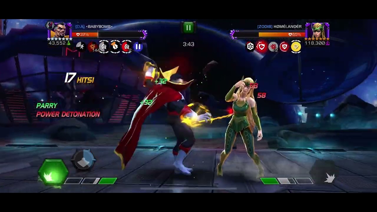 Count Nefaria vs Node 14 Enchantress