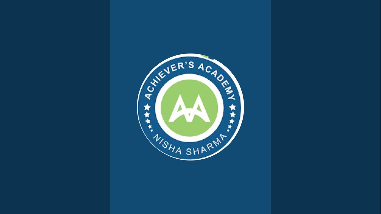 Achievers Academy NISHA SHARMA is live